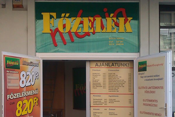 Főzelékmánia Kifőzde és Falatozó