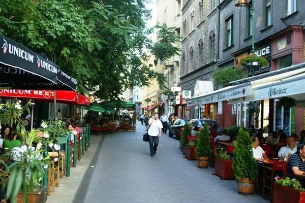 Die Ráday Straße -Budapest-Lateinviertel